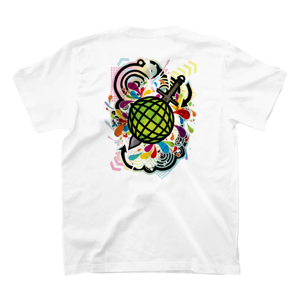 AURA_HYSTERICAのTHE_WORLD_IS_MINE スタンダードTシャツの裏面