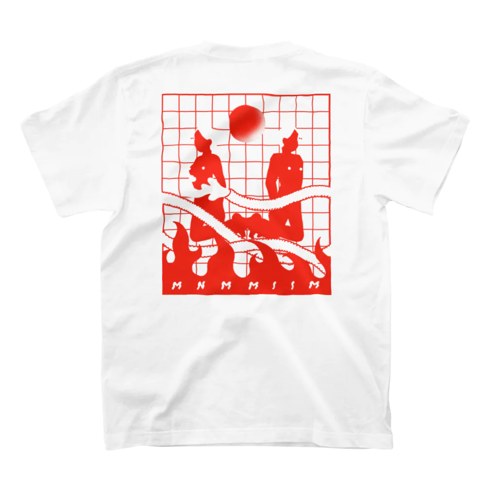 サイトウアケミのAKAI SEKAI スタンダードTシャツの裏面