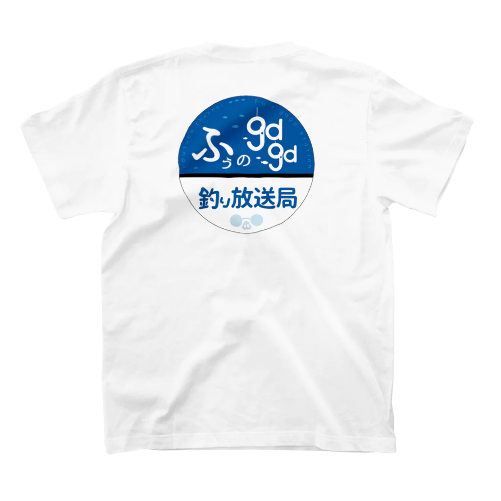 ふぅのgdgd釣り放送局のふぅのgdgd釣り放送局 Regular Fit T-Shirtの裏面