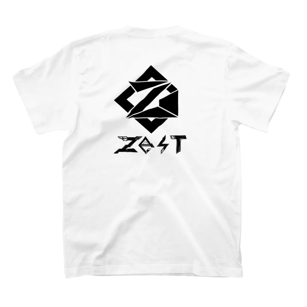 鈴斗の［Zest］背面プリント スタンダードTシャツの裏面