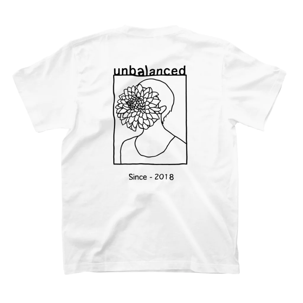 UnBalancedのub　イラスト Regular Fit T-Shirtの裏面