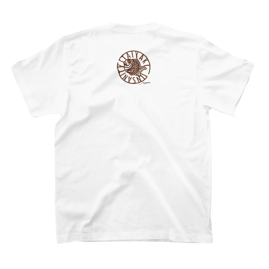 TAIYAKI INSANITYのTAIYAKI INSANITY スタンダードTシャツの裏面