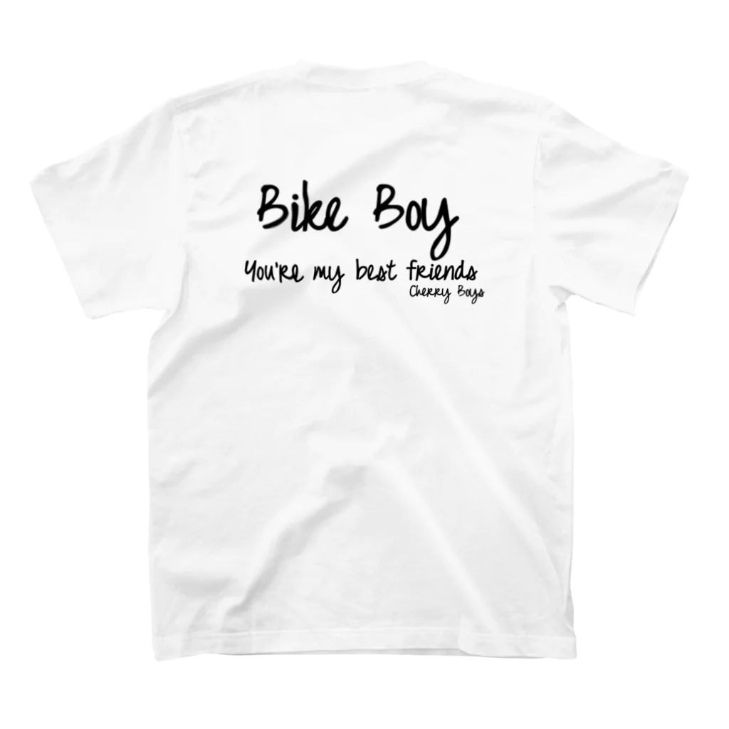 CherryBoysのバイクボーイ スタンダードTシャツの裏面