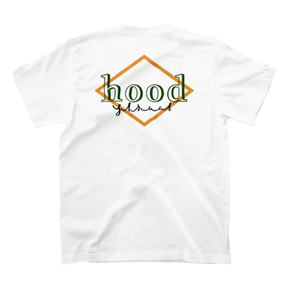 millioncrewのhood ・ ロゴTシャツ スタンダードTシャツの裏面