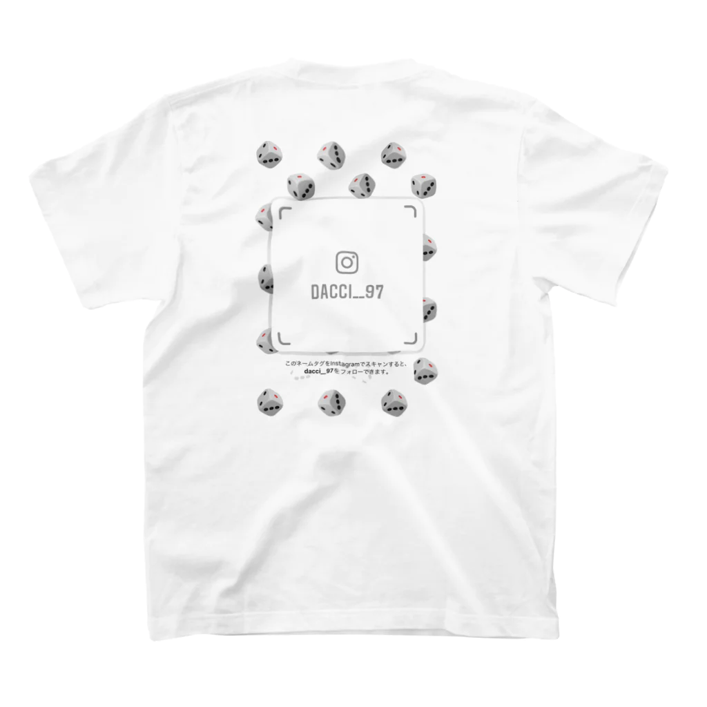 FIVEO_90sのFIVEO スタンダードTシャツの裏面