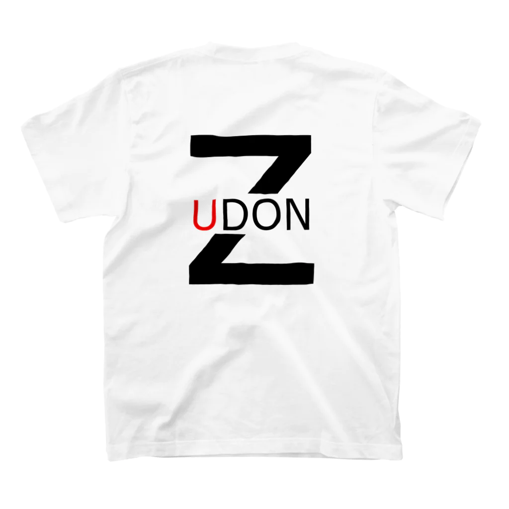 U2upのU2upZUDON スタンダードTシャツの裏面