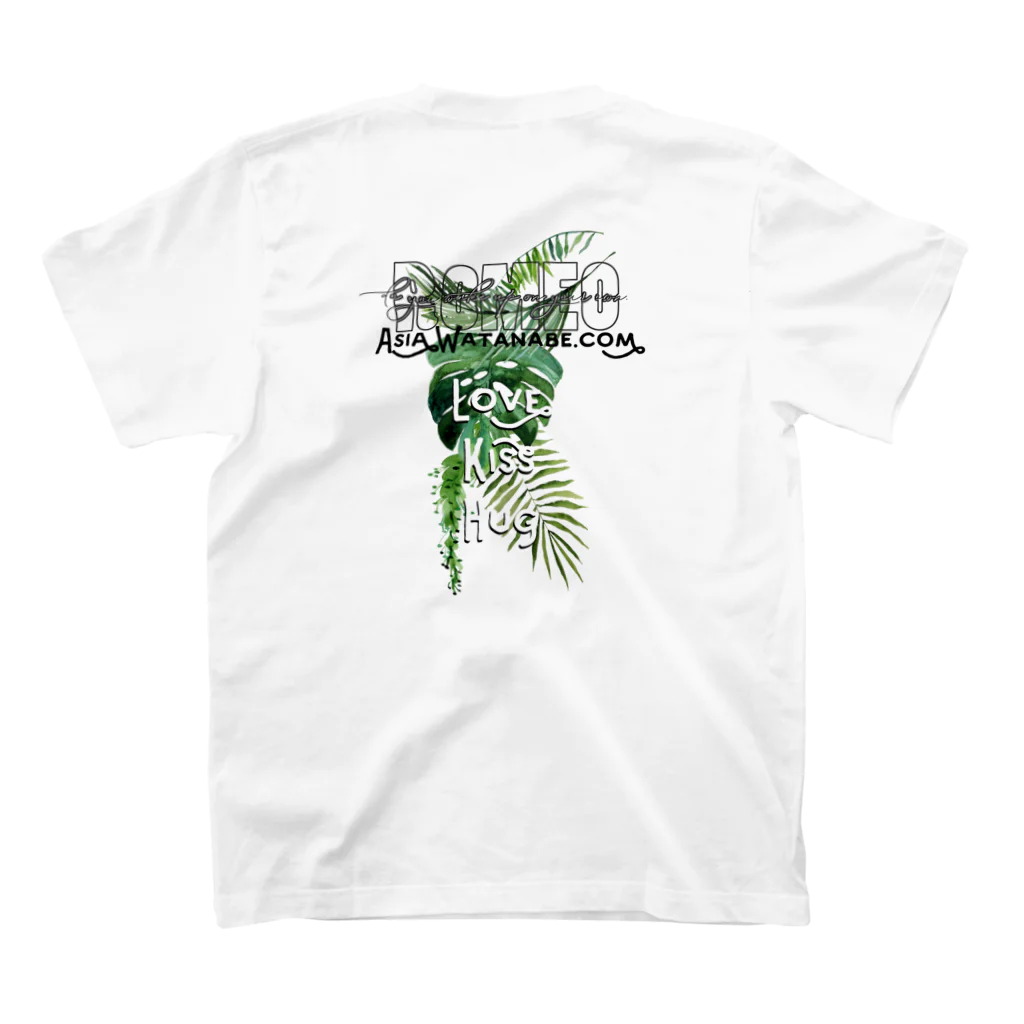 SHOP ROMEO　のRomeo greenrogo 02 スタンダードTシャツの裏面