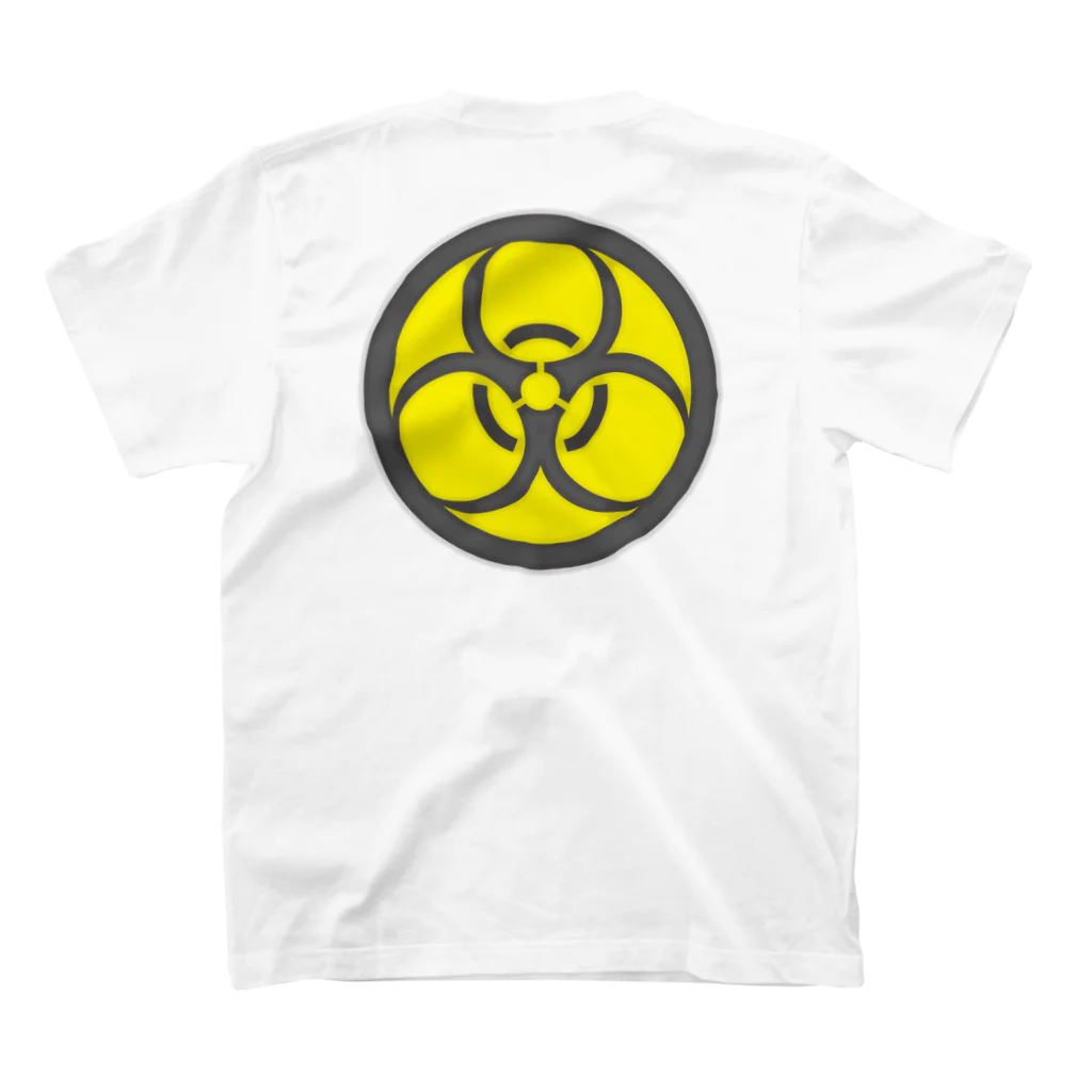 AURA_HYSTERICAのBIOHAZARD スタンダードTシャツの裏面