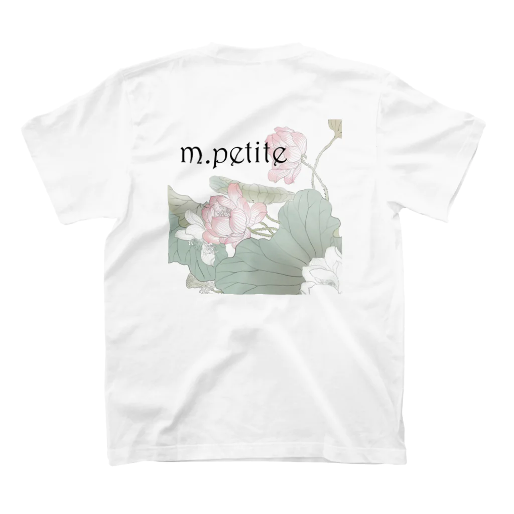 m.petite 8/1～creema store 二子玉川ライズのm.petite item スタンダードTシャツの裏面