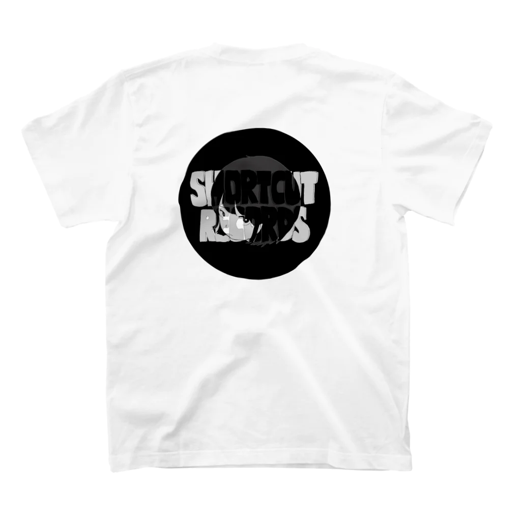 Xhaotic Brainのお店のXHOS-NO Logo&Logo スタンダードTシャツの裏面