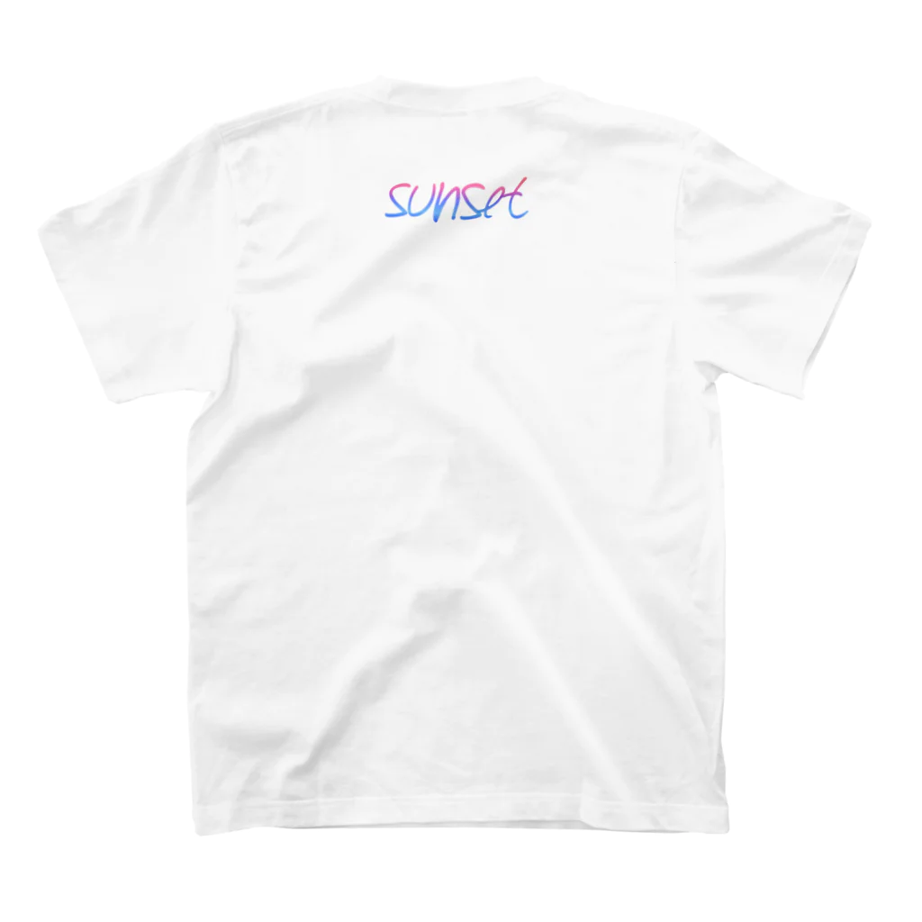 ますみのsunset スタンダードTシャツの裏面