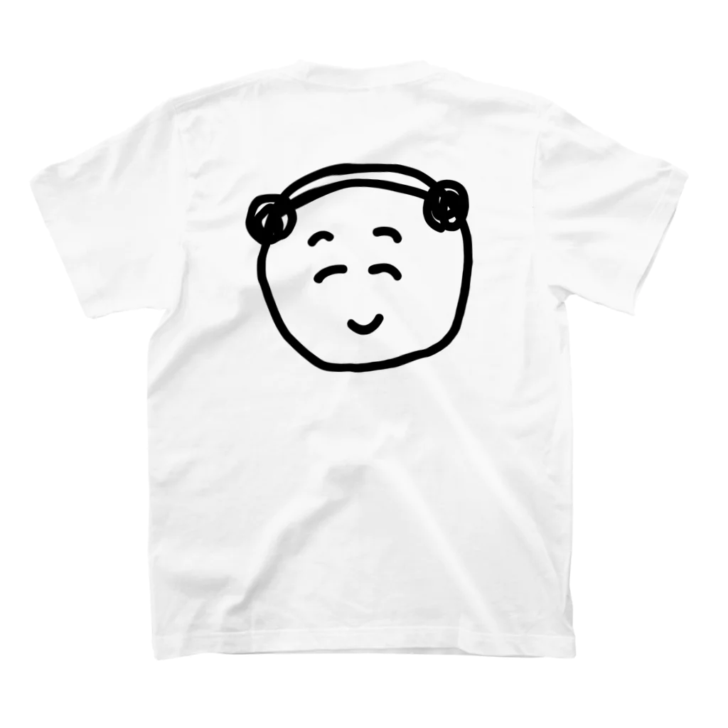 こいぬおじさんのこいぬおじさんの主張 スタンダードTシャツの裏面