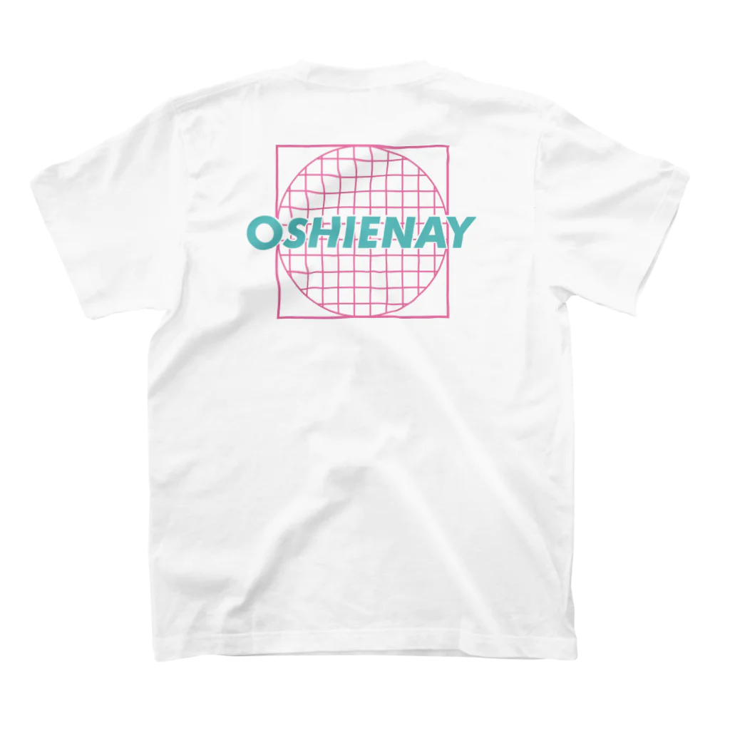 OSHIENAYのOSHIENAY pinkmint logo Regular Fit T-Shirtの裏面