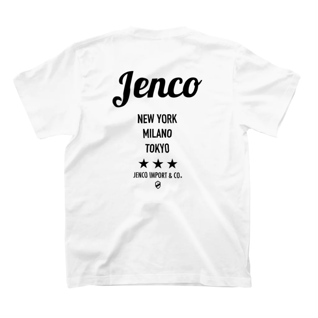 JENCO IMPORT & CO.のJENCO | ★ スタンダードTシャツの裏面