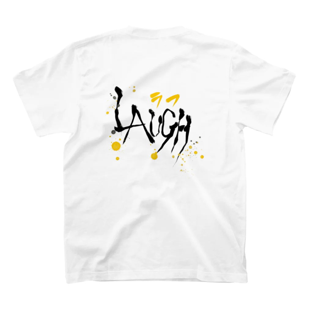 laugh-landのラフｔ スタンダードTシャツの裏面