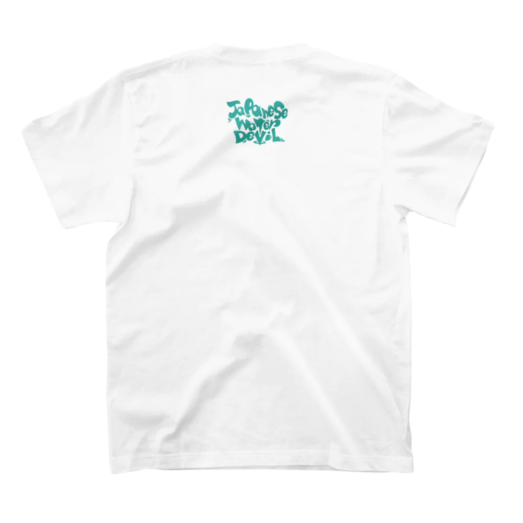 Tom Dish Storeのjapanese Water Devil Regular Fit T-Shirtの裏面