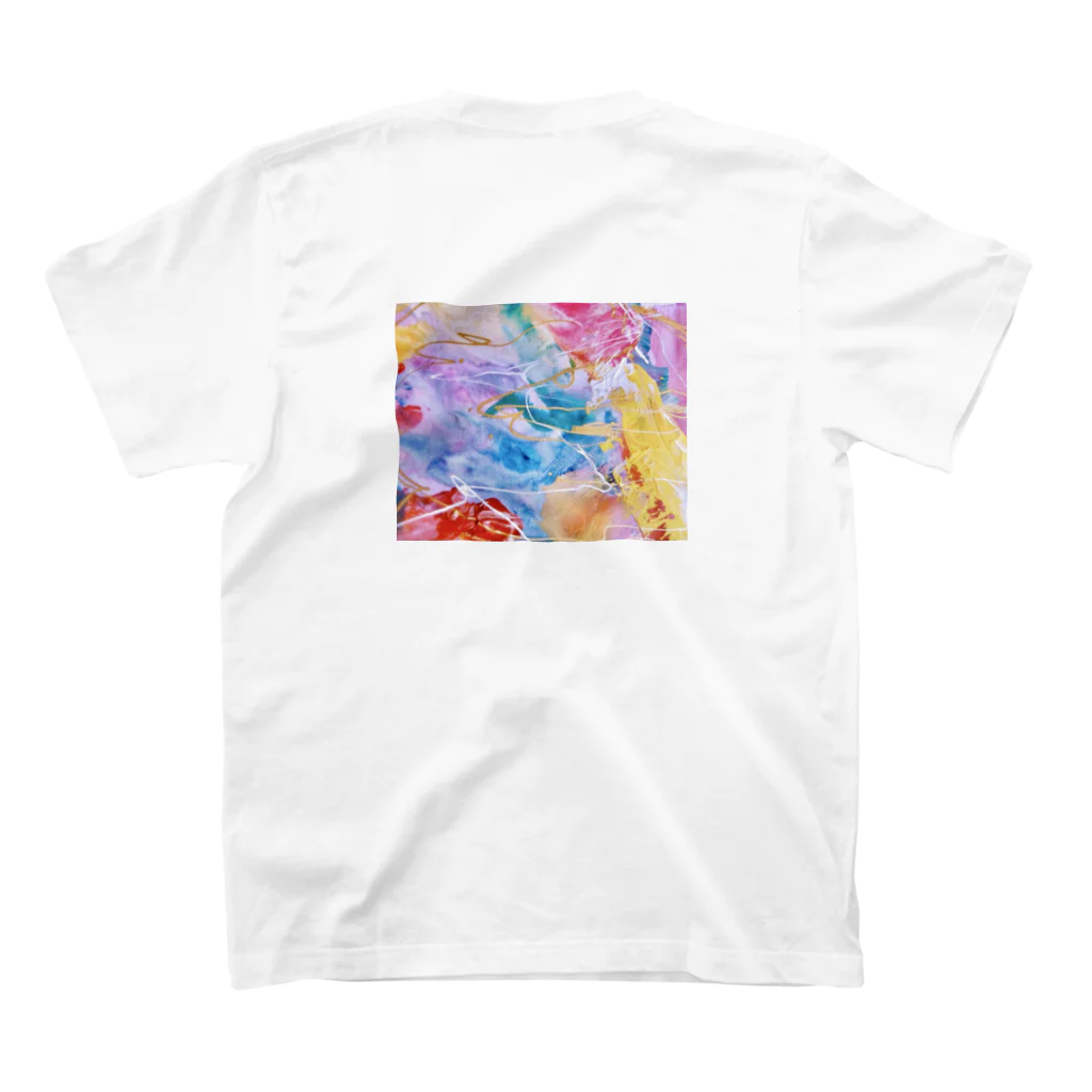 lalasandiegoのpalette.2(横ver.) スタンダードTシャツの裏面