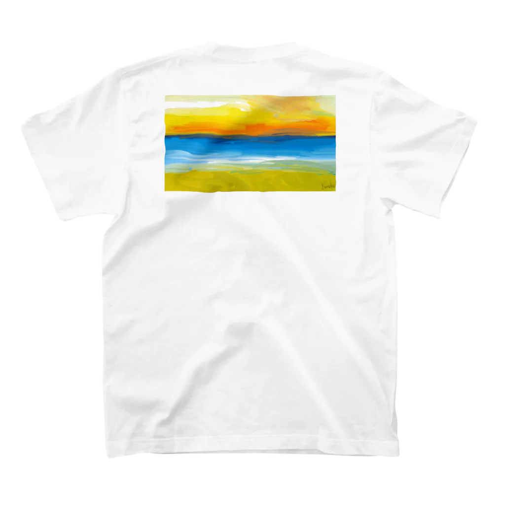 APLYのStories by beach - Kamala スタンダードTシャツの裏面