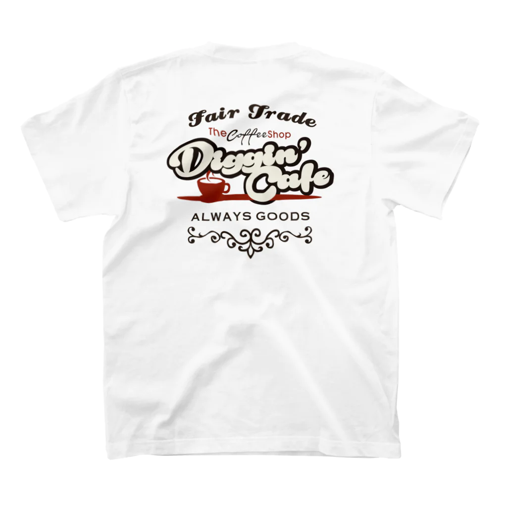 D2WEARのDiggin' Cafe Series Regular Fit T-Shirtの裏面