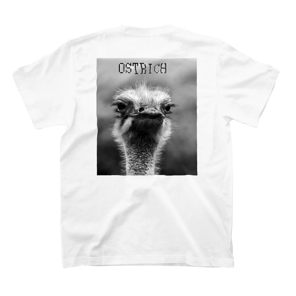 lion-kicksのostrich スタンダードTシャツの裏面