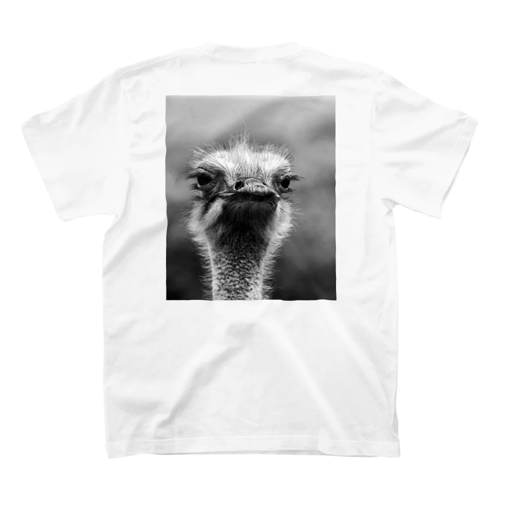 lion-kicksのostrich スタンダードTシャツの裏面