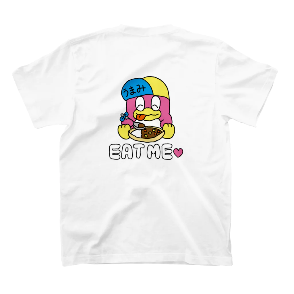 はっとり♡かんなのEAT ME♡ スタンダードTシャツの裏面