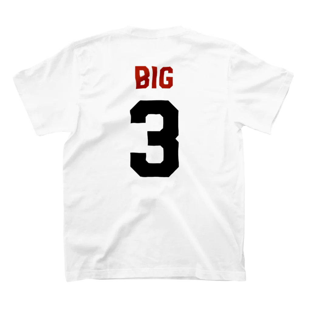 LightWeightのBIG3 スタンダードTシャツの裏面