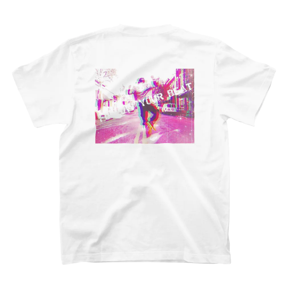 world-0のFOLLOW YOUR BEAT スタンダードTシャツの裏面