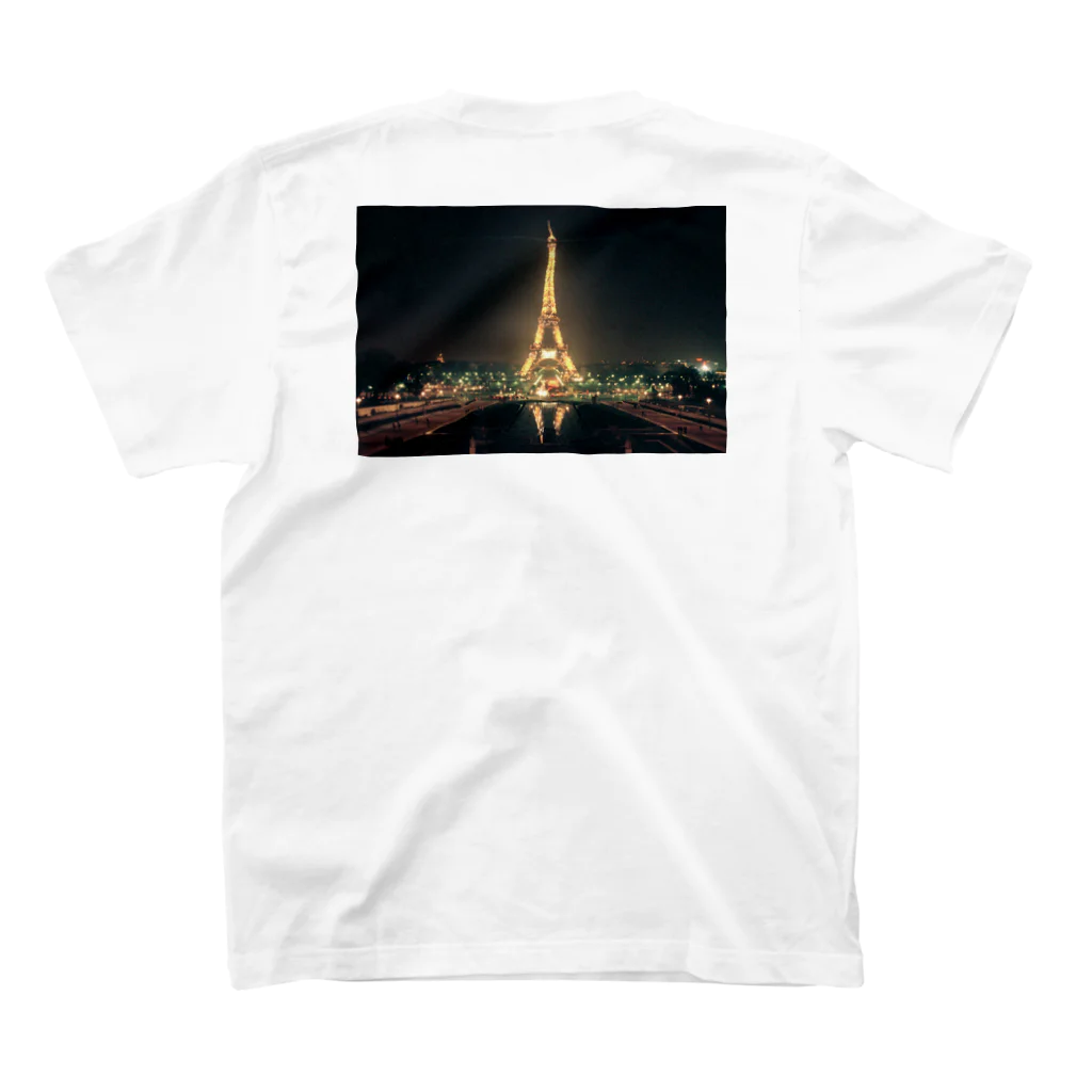 ep-desingのtour eiffel スタンダードTシャツの裏面