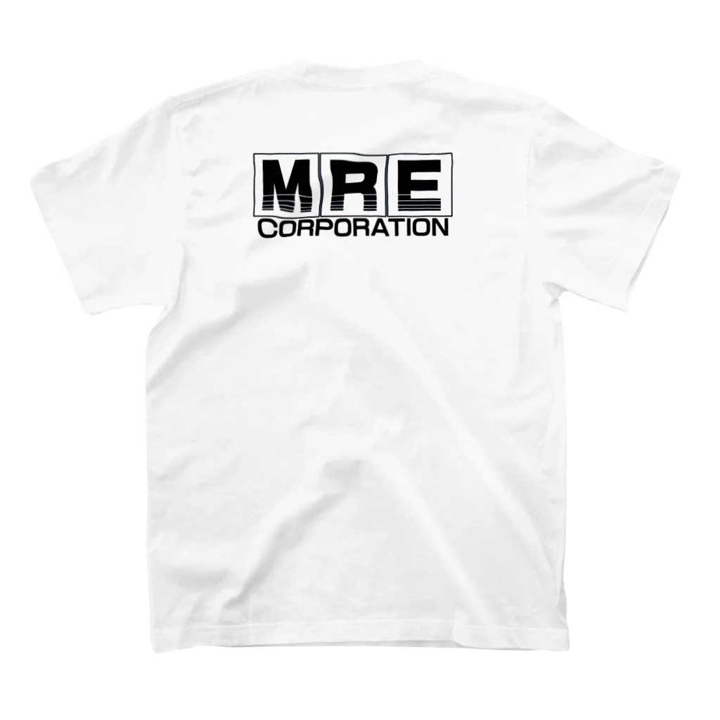 CPRTDEL のノスタルジックメーカー（MRE） スタンダードTシャツの裏面