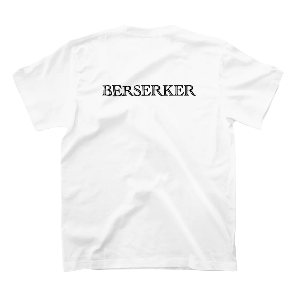 BERSERKER のBERSERKER  スタンダードTシャツの裏面