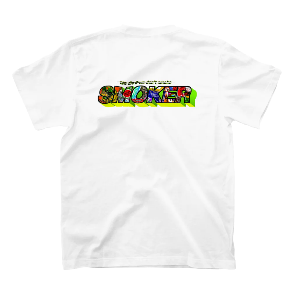 しかわのSMOKER Regular Fit T-Shirtの裏面