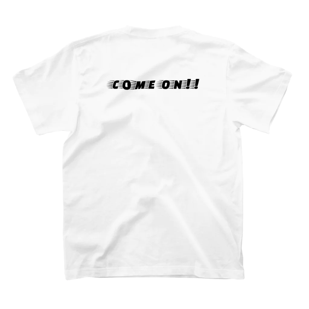 Hizaitameのcome on!! スタンダードTシャツの裏面