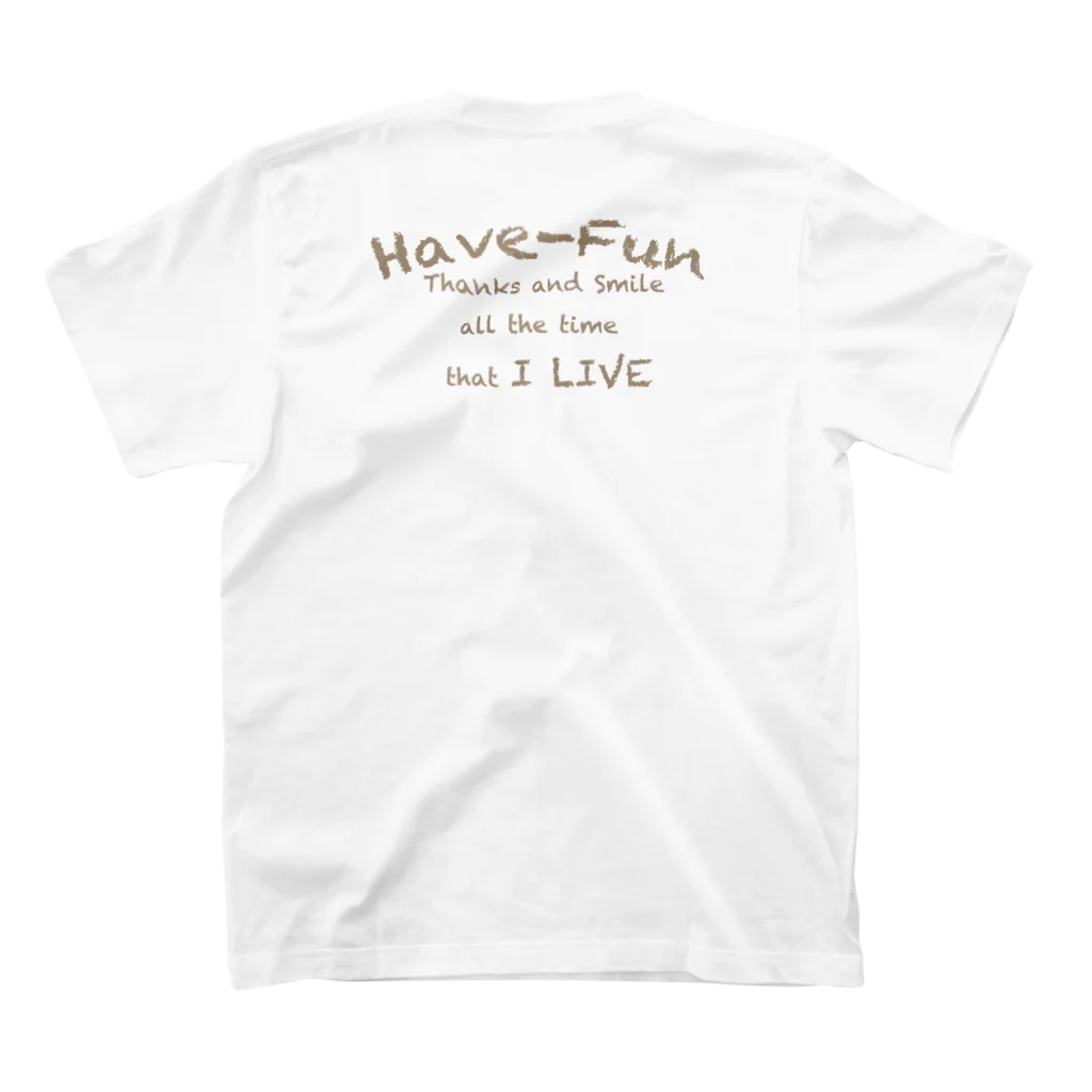 HaveーFun 嘉のHaveーFun　CreatureTシャツ スタンダードTシャツの裏面