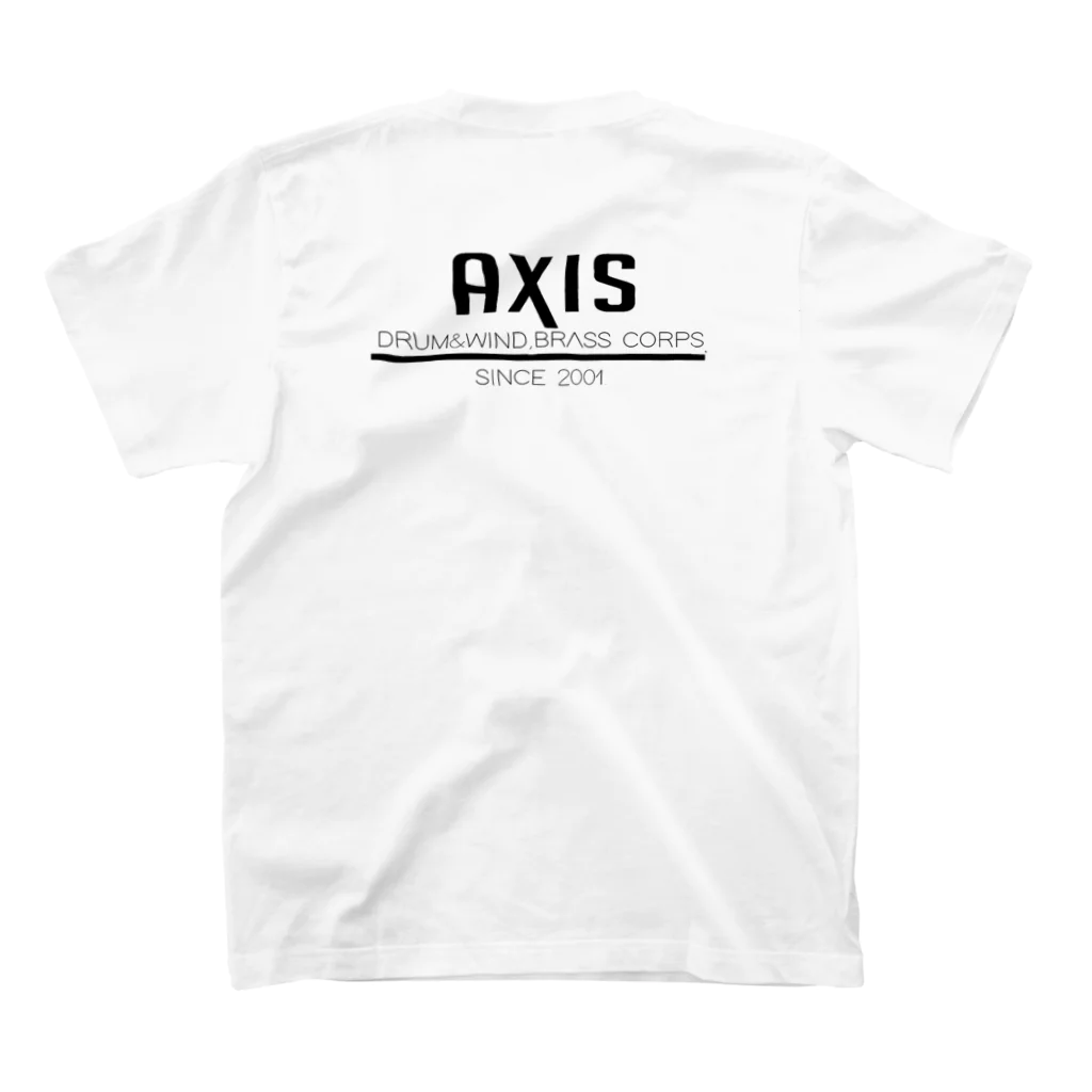 AXIS_GoodsのAXIS PERCUSSION スタンダードTシャツの裏面