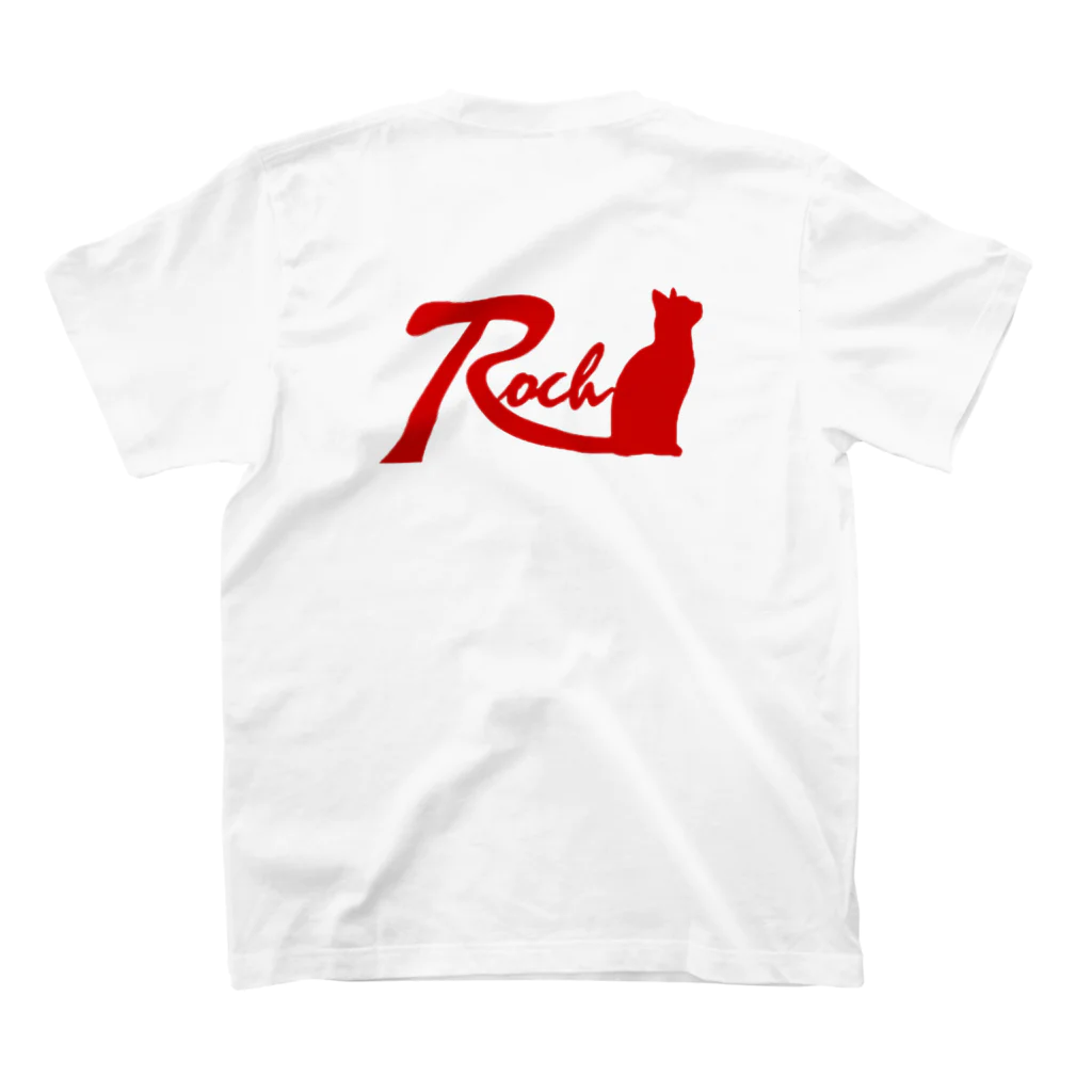 Rock catのRock cat red スタンダードTシャツの裏面