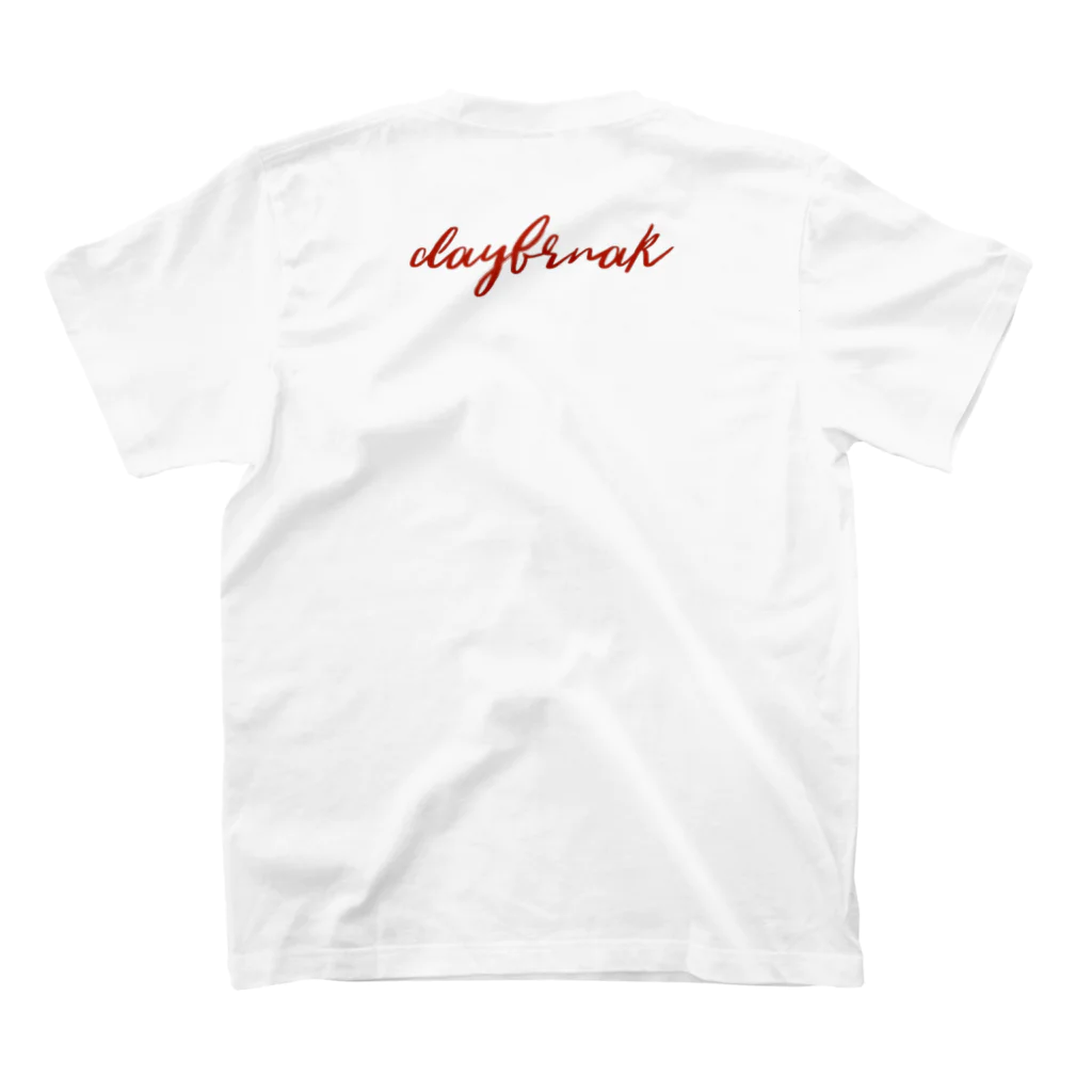 SPLASHYのDAYBREAK  スタンダードTシャツの裏面