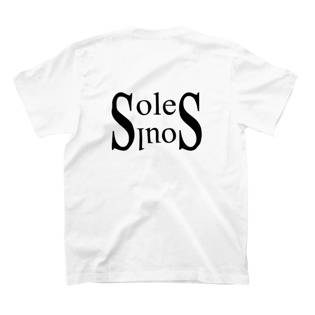 Sole SoulのSole Soulロゴ スタンダードTシャツの裏面