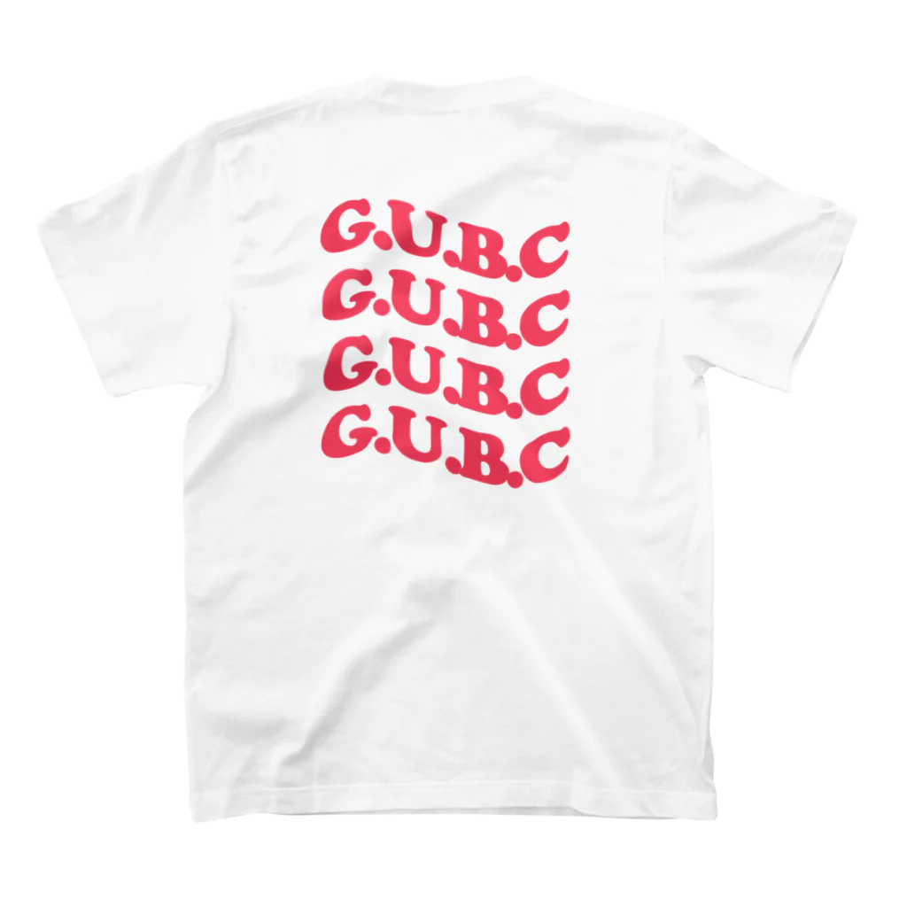 Grow up boys clubのsimple logo  Regular Fit T-Shirtの裏面