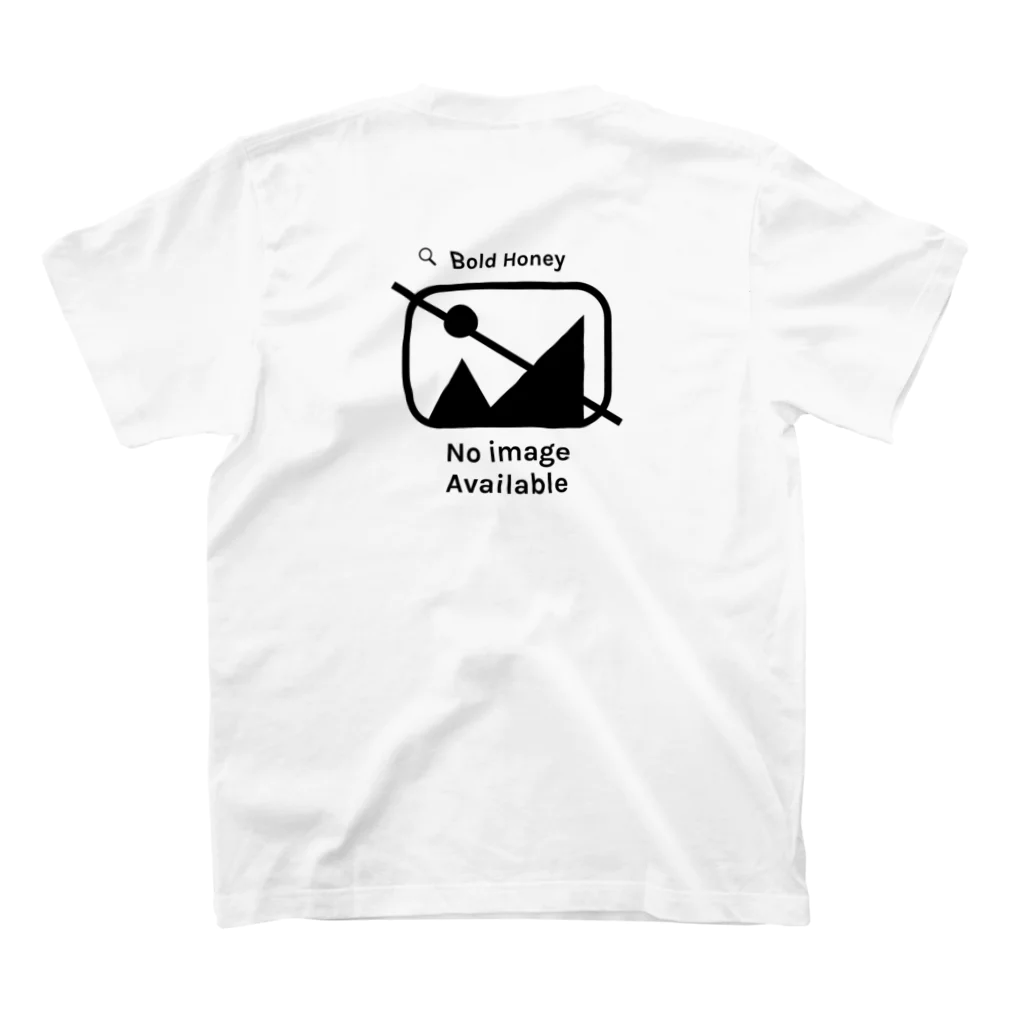 Bold Honey のNo image available  スタンダードTシャツの裏面