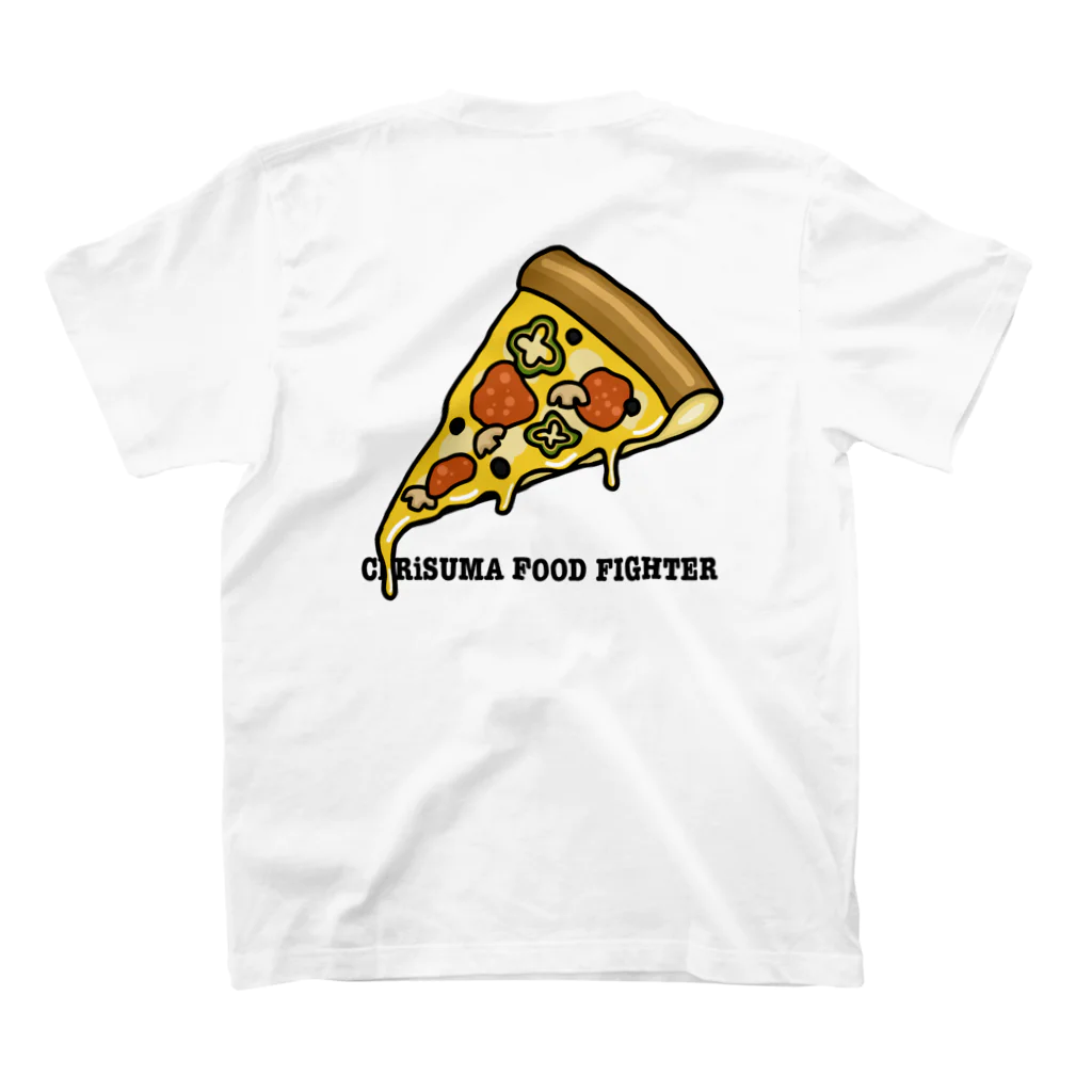 ChRiSUMAのChRiSUMA FOOD FIGHTER 3 スタンダードTシャツの裏面