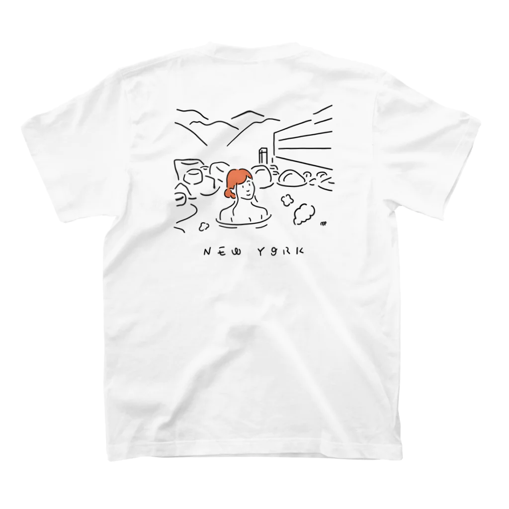 MITAINA PRODUCTIONのNEW YORK スタンダードTシャツの裏面