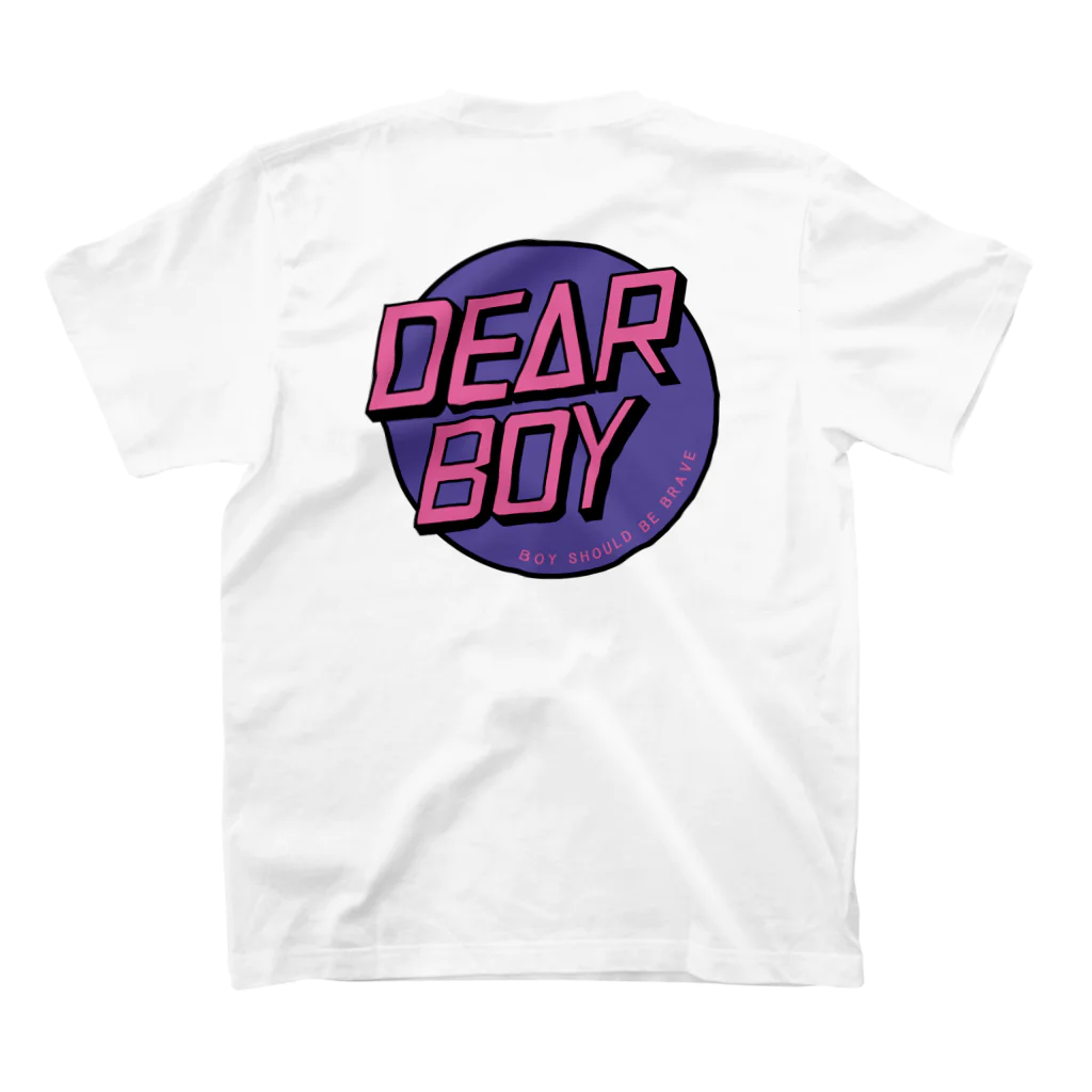 TaTeMiKiのDear boy スタンダードTシャツの裏面