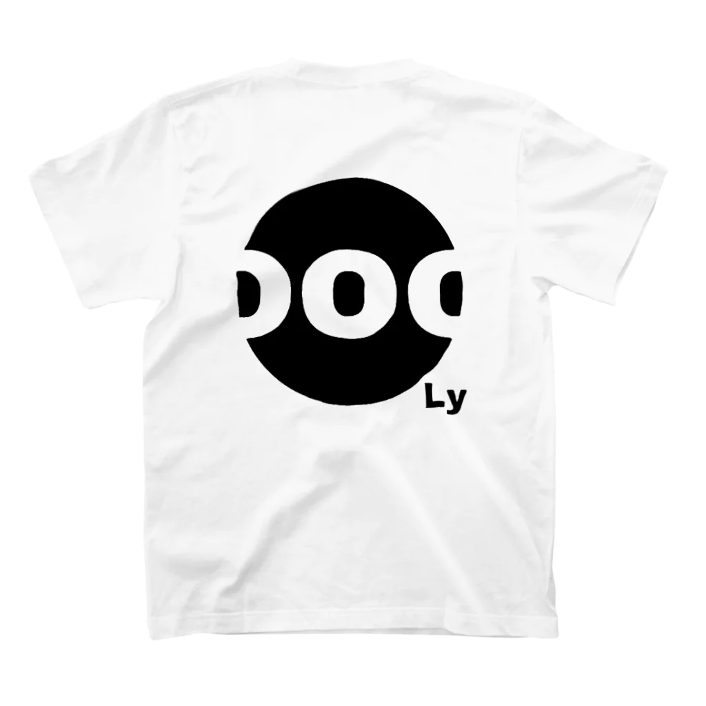 oooLy のoooLy normal t-shirt スタンダードTシャツの裏面