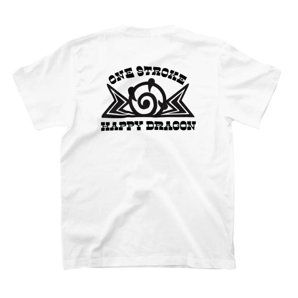 浅草一筆龍　幸龍(kouryu)の幸龍 スタンダードTシャツの裏面