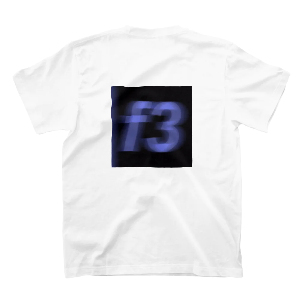 中燕勲 (chun young hoon)のF3 スタンダードTシャツの裏面