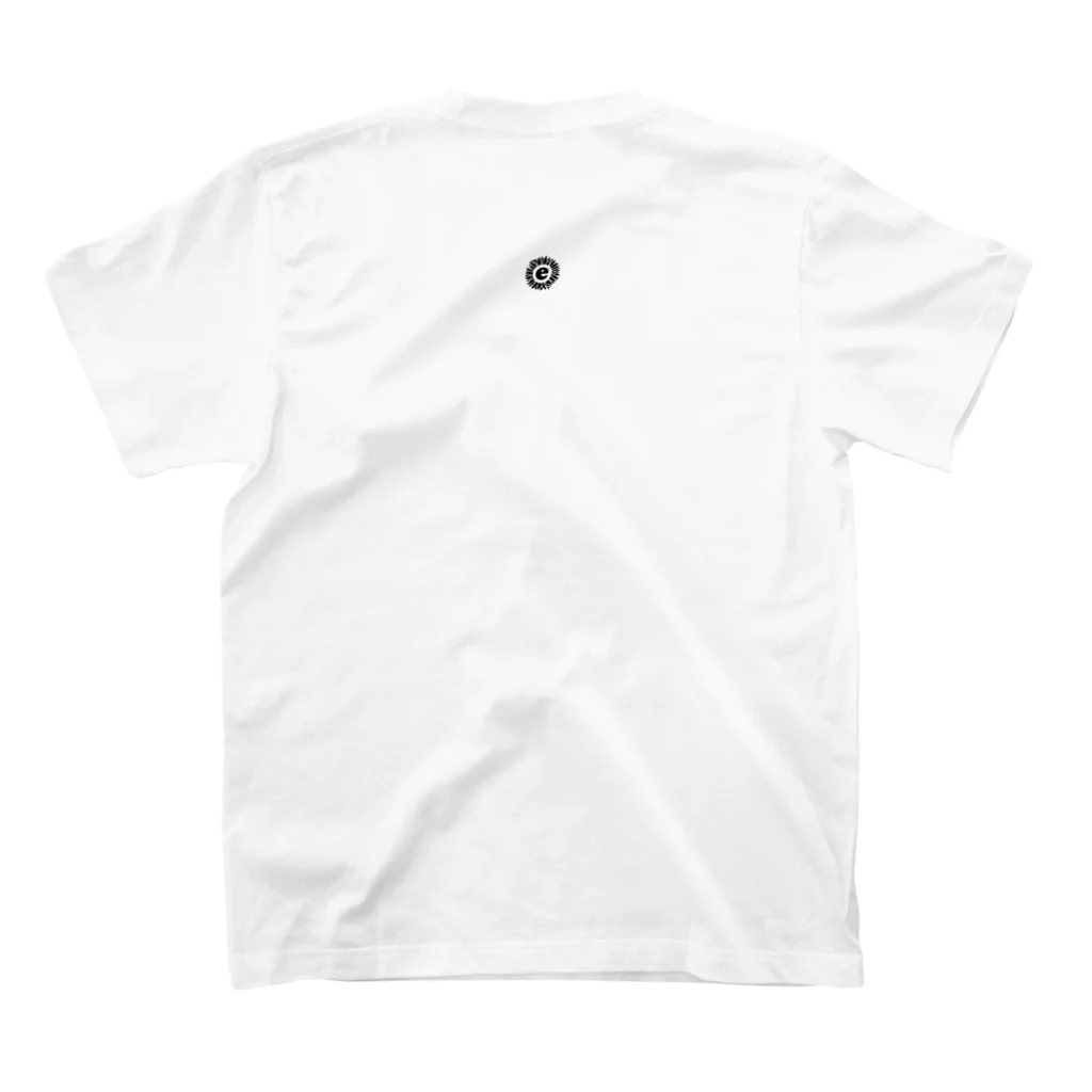 erubakki_yojitaのerubakki_やまやまやまやまぶきイェロー Regular Fit T-Shirtの裏面