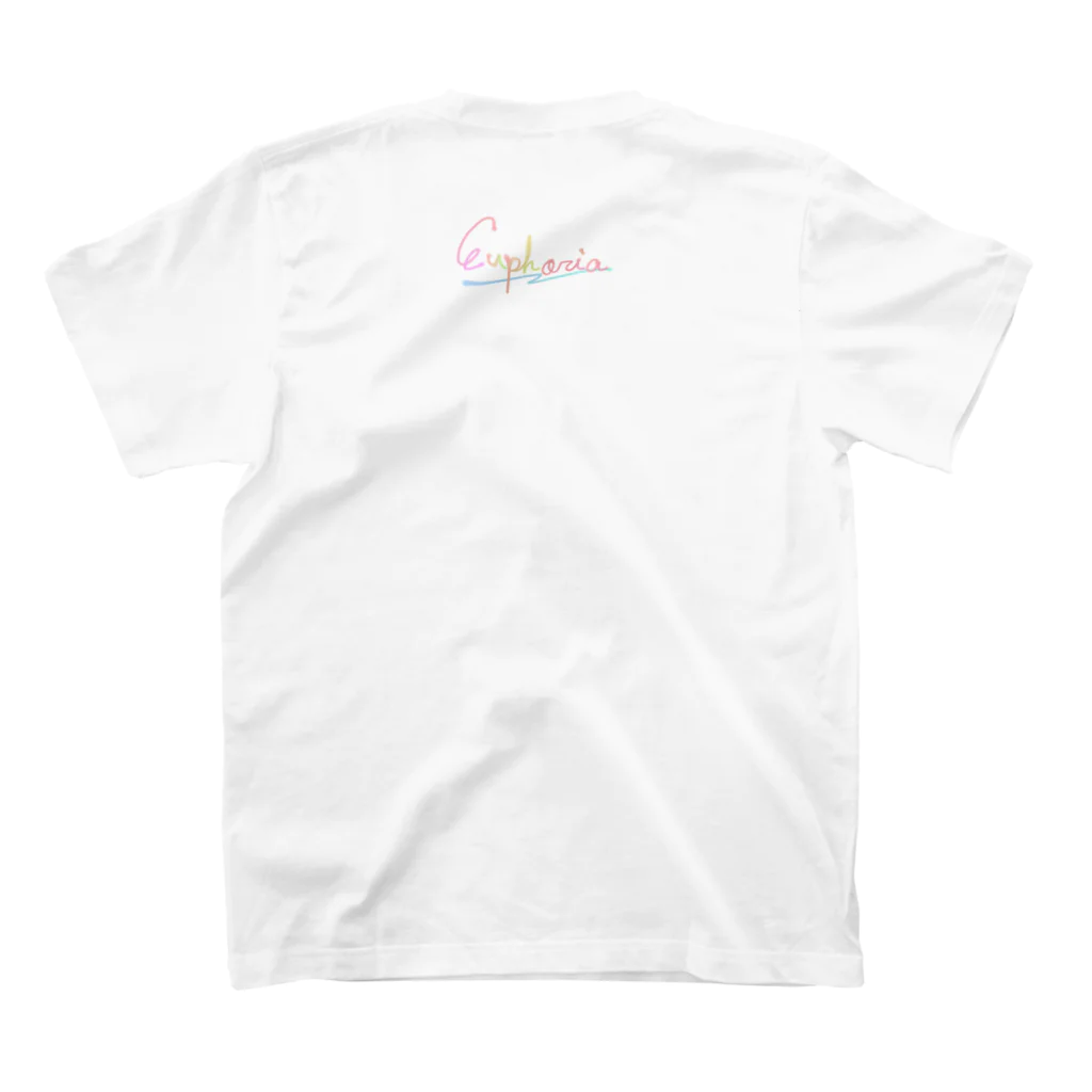 ムッチッパのEuphoria スタンダードTシャツの裏面