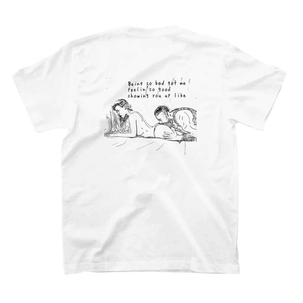 yacrazy0418のI feel good スタンダードTシャツの裏面