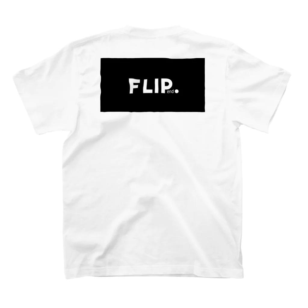 flip end.(フリップエンド)のflip.backlogo W01 Regular Fit T-Shirtの裏面